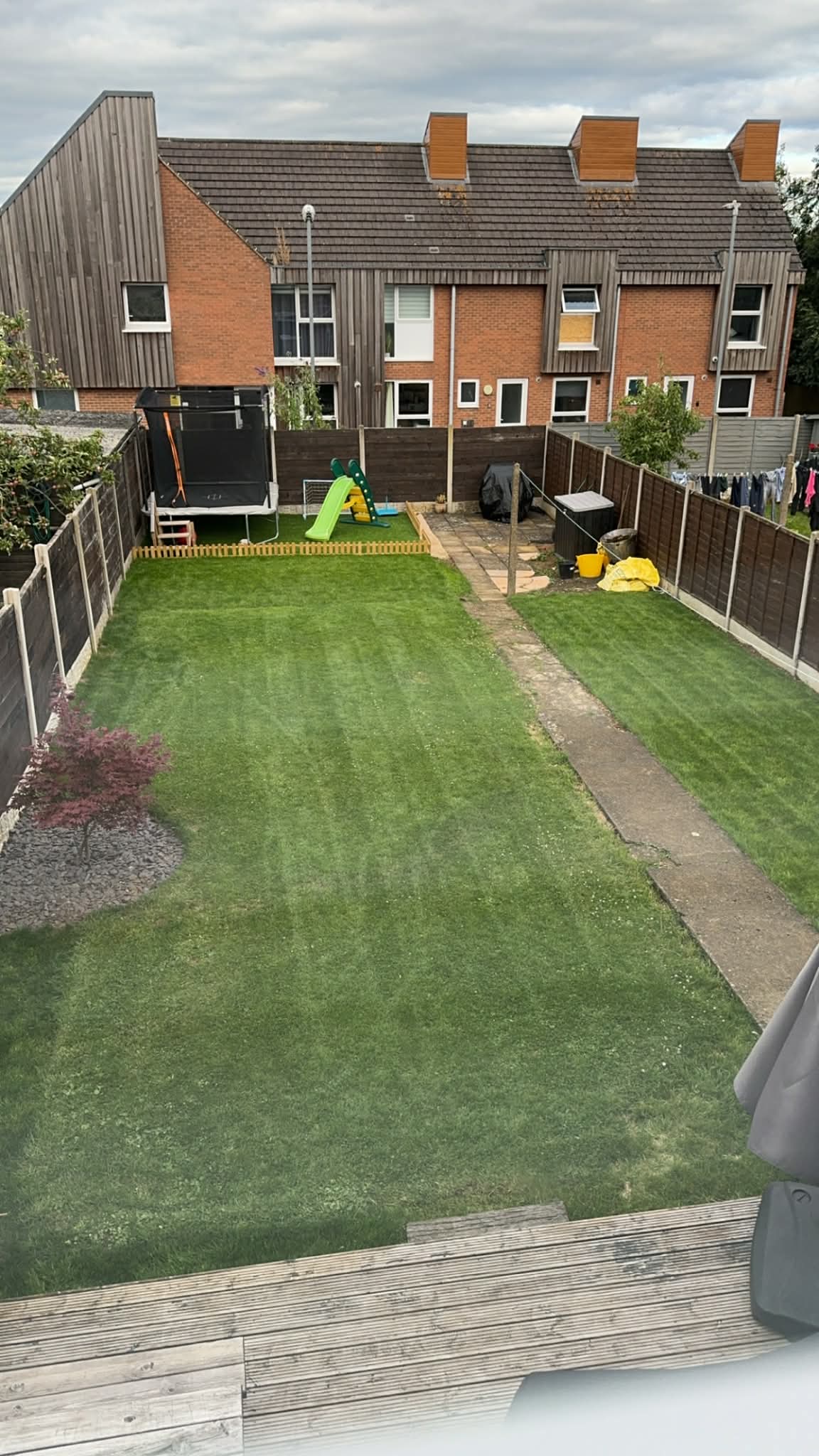 After garden tidy